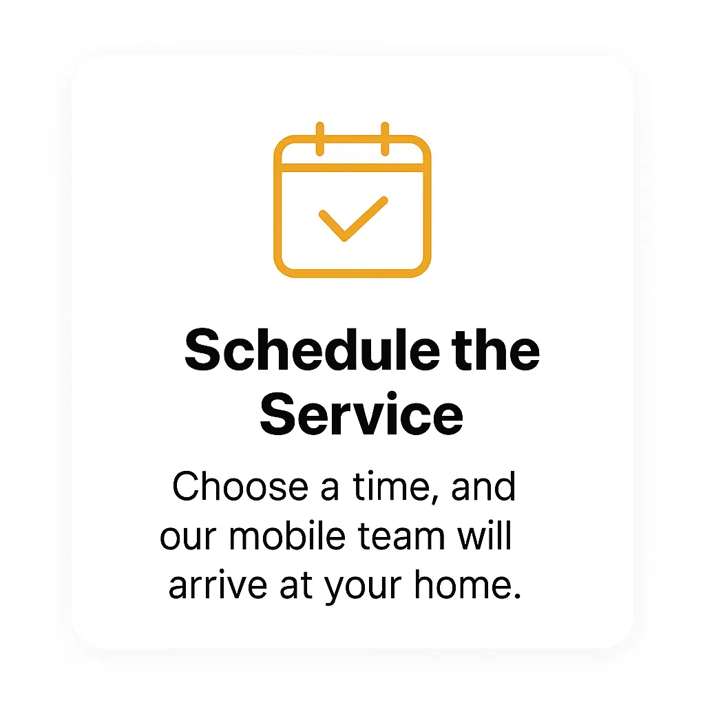 Upholstery shedule the service in Austin